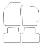 Chevrolet Matiz 2005-2009 Tailored VS Rubber Car Mats