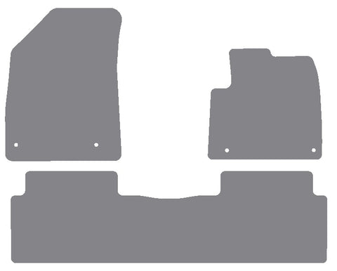 Citroen C5 2007-2017 Grey Premium Carpet Tailored Car Mats NV HITECH