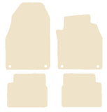 Cadillac BLS 2006-2009 Beige Luxury Velour Tailored Car Mats NV HITECH