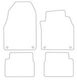 Cadillac BLS 2006-2009 Tailored VS Rubber Car Mats
