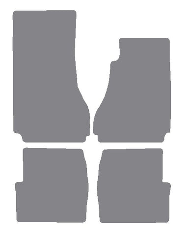 Cadillac CTS 2008-2014 Grey Premium Carpet Tailored Car Mats NV HITECH