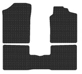 Citroen Berlingo 1996-2008 Chequered Rubber Tailored Van Mats HITECH