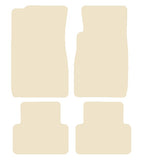 Cadillac CTS 2003-2007 Beige Luxury Velour Tailored Car Mats NV HITECH