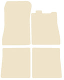 Citroen SM 1970-1975 Beige Luxury Velour Tailored Car Mats NV HITECH