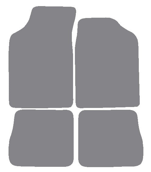 Citroen Saxo 1996-2000 Grey Premium Carpet Tailored Car Mats NV HITECH