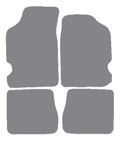 Citroen Saxo (Facelift) 2000-2003 Grey Premium Carpet Tailored Car Mats NV HITECH