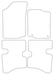 Citroen C1 2010-2014 (Two Clip) Tailored VS Rubber Car Mats