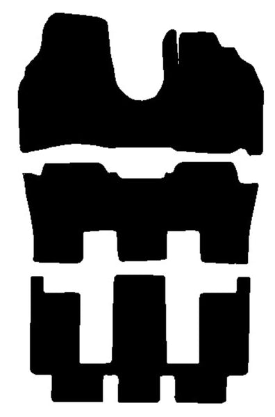 Citroen C8 2003-2010 Black Luxury Velour Tailored Car Mats NV HITECH