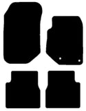 Citroen C4 2020 onwards Black Luxury Velour Tailored Car Mats NV HITECH