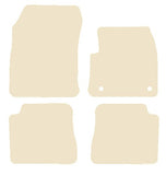 Citroen Ë-C4 Electric 2021 onwards Beige Luxury Velour Tailored Car Mats NV HITECH