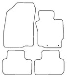 Citroen C4 Aircross 2012-2017 Tailored VS Rubber Car Mats