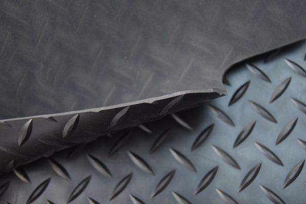 Ford Transit 2006-2013 Chequered Rubber Tailored Van Mats HITECH