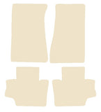 Nissan Datsun 260Z 1974-1978 Beige Luxury Velour Tailored Car Mats NV HITECH