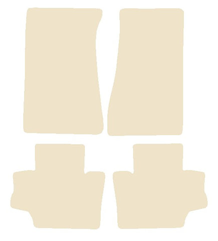 Nissan Datsun 260Z 1974-1978 Beige Luxury Velour Tailored Car Mats NV HITECH