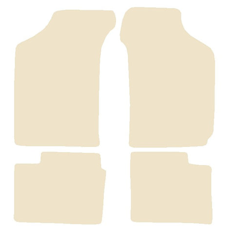 Daihatsu Charade 1993-2002 Beige Luxury Velour Tailored Car Mats NV HITECH