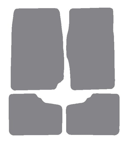 Daihatsu Sportrak 1989-1998 Grey Premium Carpet Tailored Car Mats NV HITECH