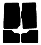 Daihatsu Sportrak 1989-1998 Black Premium Carpet Tailored Car Mats NV HITECH