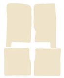 Daihatsu Fourtrak 1987-2000 Beige Luxury Velour Tailored Car Mats NV HITECH