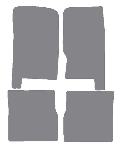 Daihatsu PRurtrak 1987-2000 Grey Premium Carpet Tailored Car Mats NV HITECH