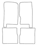 Daihatsu Fourtrak 1987-2000 Tailored VS Rubber Car Mats