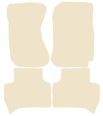 Daihatsu Terios 1997-2006 Beige Luxury Velour Tailored Car Mats NV HITECH