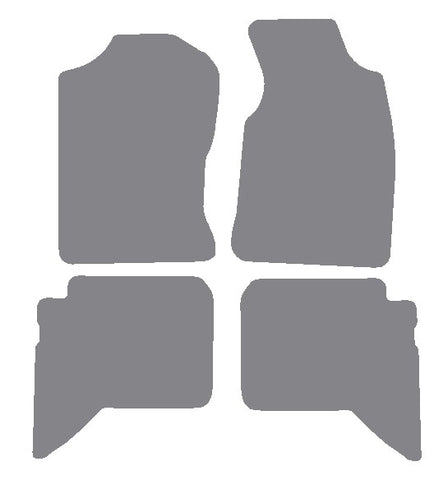 Daihatsu Terios 2006-2010 Grey Premium Carpet Tailored Car Mats NV HITECH