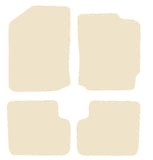 Daihatsu Sirion 2005-2010 Beige Luxury Velour Tailored Car Mats NV HITECH