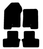 Dodge Caliber 2006-2009 Black Luxury Velour Tailored Car Mats NV HITECH
