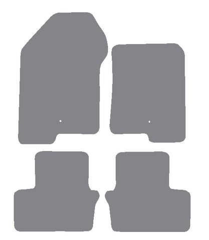 Dodge Caliber 2006-2009 Grey Premium Carpet Tailored Car Mats NV HITECH
