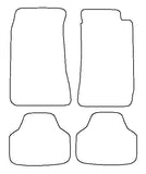 Nissan Datsun 280Zx 1978-1983 Tailored VS Rubber Car Mats