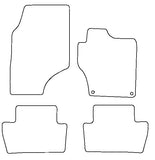 DS 4 2015 onwards Tailored VS Rubber Car Mats