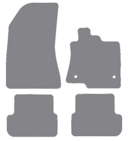 Dacia Sandero III 2020 onwards Grey Premium Carpet Tailored Car Mats NV HITECH