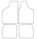 Fiat Uno 1985-1994 Tailored VS Rubber Car Mats