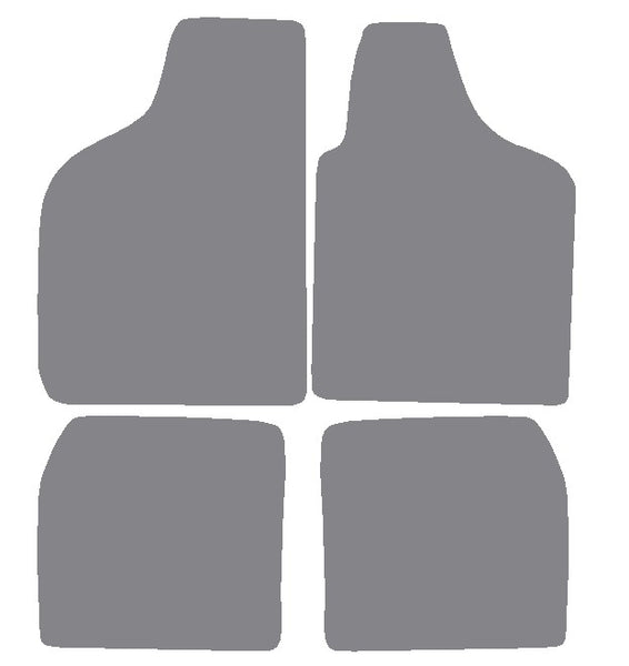 Fiat Uno 1985-1994 Grey Premium Carpet Tailored Car Mats NV HITECH