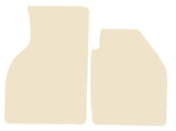 Fiat X-19 1974-1988 Beige Luxury Velour Tailored Car Mats NV HITECH