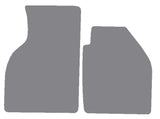 Fiat X-19 1974-1988 Grey Premium Carpet Tailored Car Mats NV HITECH
