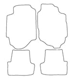 Ford Escort Mk5 Rs2000,4X4 1994-1996 Tailored VS Rubber Car Mats