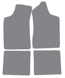 Ford Escort Manual Mk1 / Mk2 1968-1980 Grey Premium Carpet Tailored Car Mats NV HITECH