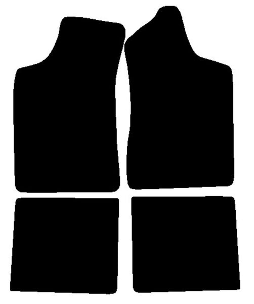 Ford Escort Manual Mk1 / Mk2 1968-1980 Black Premium Carpet Tailored Car Mats NV HITECH