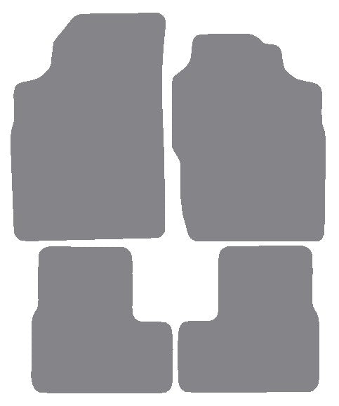 Ford Escort Mk5 1991-1995 Grey Premium Carpet Tailored Car Mats NV HITECH