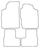 Ford Escort Mk5 1991-1995 Tailored VS Rubber Car Mats