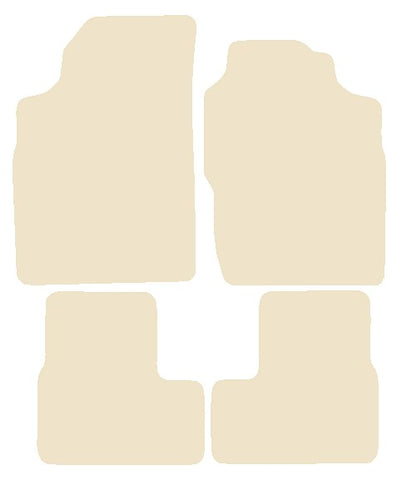 Ford Escort Mk5 1991-1995 Beige Luxury Velour Tailored Car Mats NV HITECH
