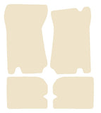 Ford Capri 1969-1978 Beige Luxury Velour Tailored Car Mats NV HITECH