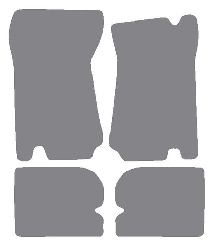 Ford Capri 1969-1978 Grey Premium Carpet Tailored Car Mats NV HITECH
