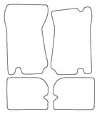 Ford Capri 1969-1978 Tailored VS Rubber Car Mats