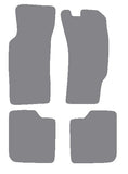Ford Escort Cosworth 1992-1996 Grey Premium Carpet Tailored Car Mats NV HITECH