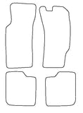 Ford Escort Cosworth 1992-1996 Tailored VS Rubber Car Mats