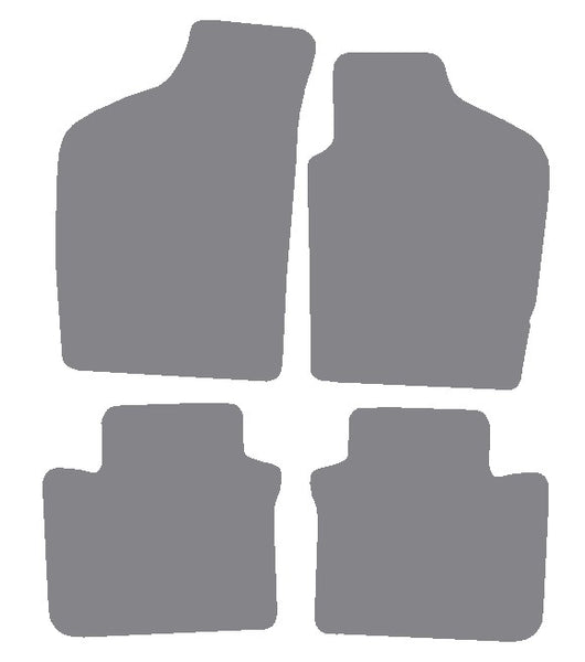 Fiat Punto 1995-1999 Grey Premium Carpet Tailored Car Mats NV HITECH