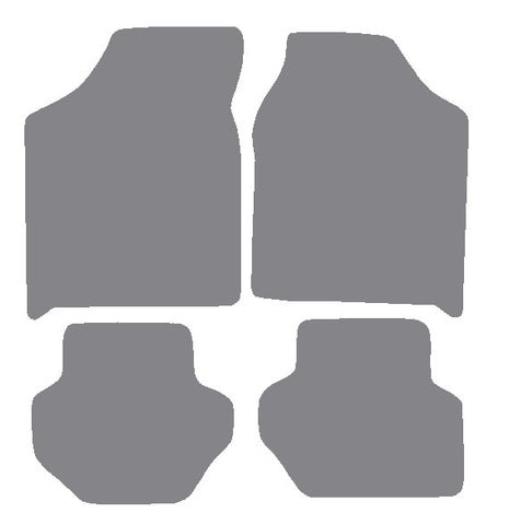 Ford Fiesta Mk3 1990-1993 Grey Premium Carpet Tailored Car Mats NV HITECH