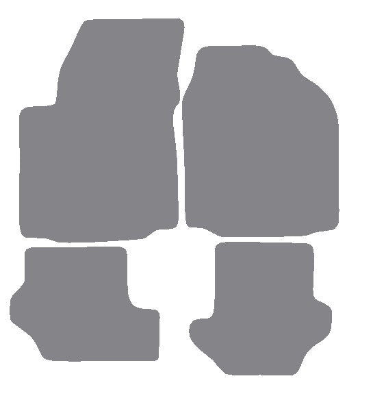 Ford Fiesta Mk4 1993-2001 Grey Premium Carpet Tailored Car Mats NV HITECH